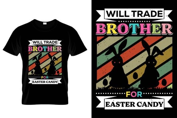 Easter T-Shirt Design Family Brother: A Playful Sublimation Asset