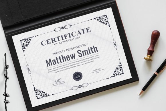 Elevate Recognition: Mastering Certificate of Appreciation Design