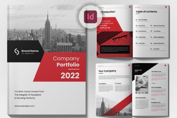 Elevate Your Brand with a Polished Company Portfolio Template