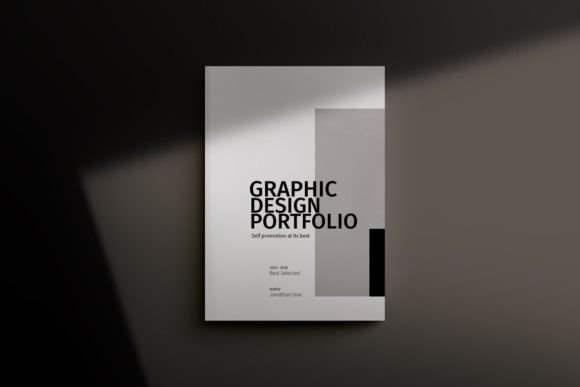 Elevate Your Work with a 68-Page Graphic Design Portfolio