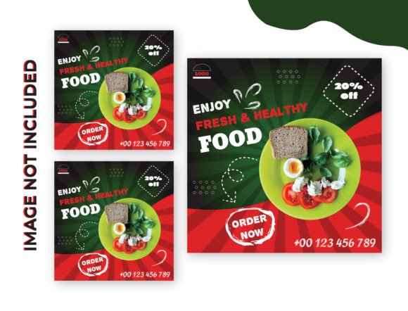 Master Your Food Brand with This Social Media Ad Template
