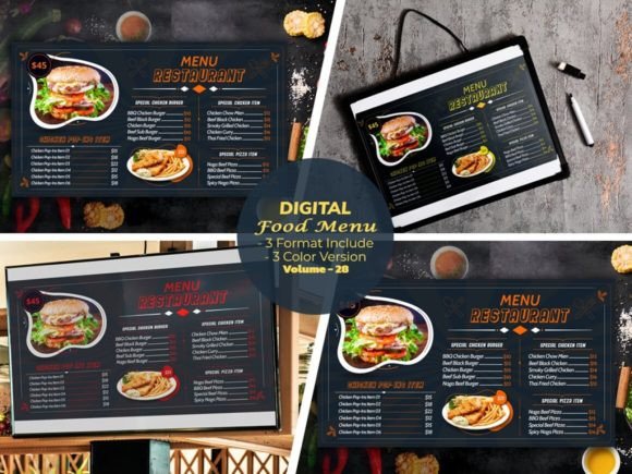 Modern Food Menu Restaurant: The Ultimate Digital Menu Creator