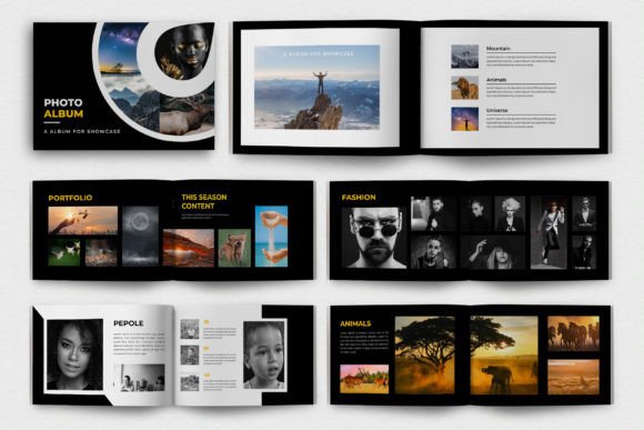 Modern Photo Album Design: A Professional Template Guide