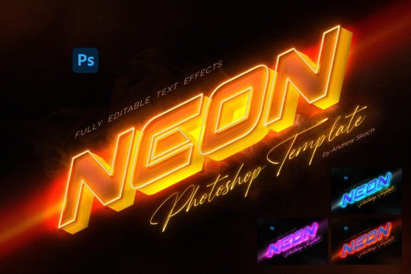 Transform Your Brand with a Realistic 3D Neon Text Effect