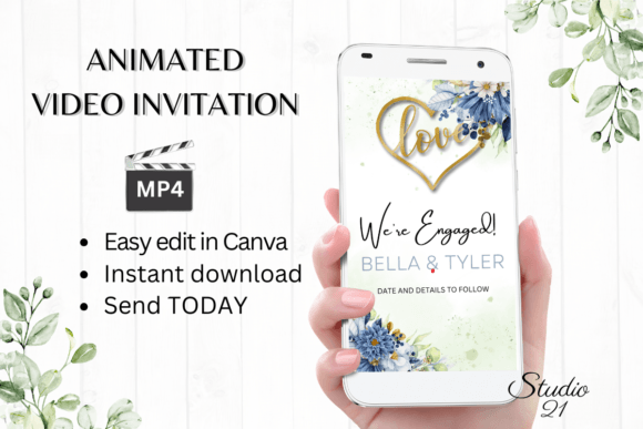 Transform Your Invites with the W1140B Digital Template